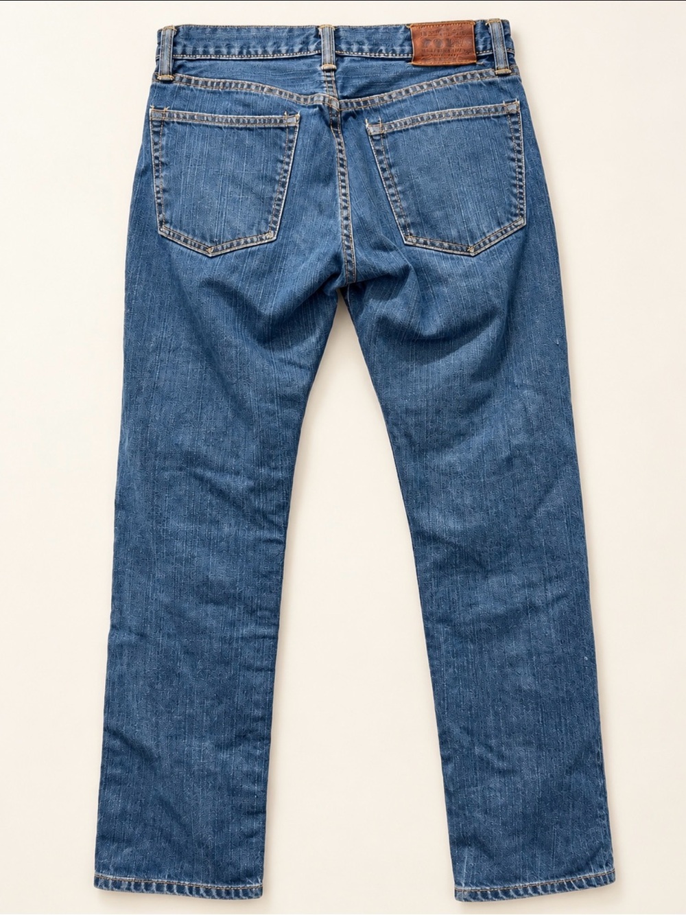 Polo by Ralph Lauren Men's Straight slim fit Jeans - Medium Blue 30x 30